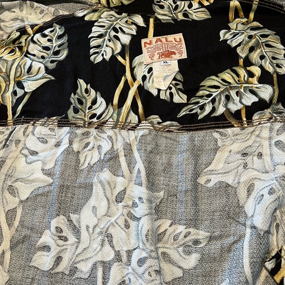 Vintage Men’s Hawaiian shirt from Nalu size XL. Awesome print great condition! - Picture 6 of 7